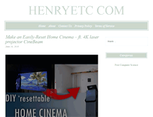 Tablet Screenshot of henryetc.com